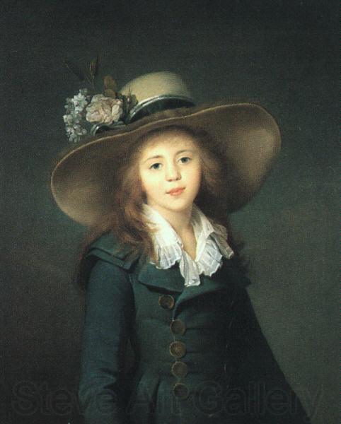 Jean Louis Voille Portrait of Baroness Stroganova Spain oil painting art
